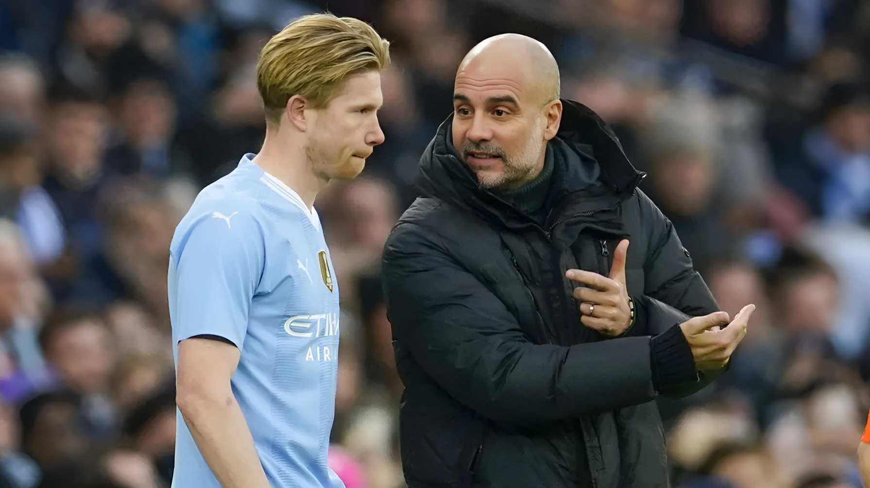 De Bruyne 'second-best' passer after Messi, says Guardiola
