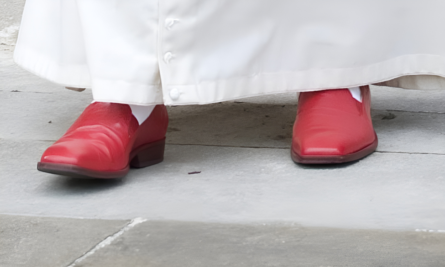 The Pope’s red shoes and sacred secrets