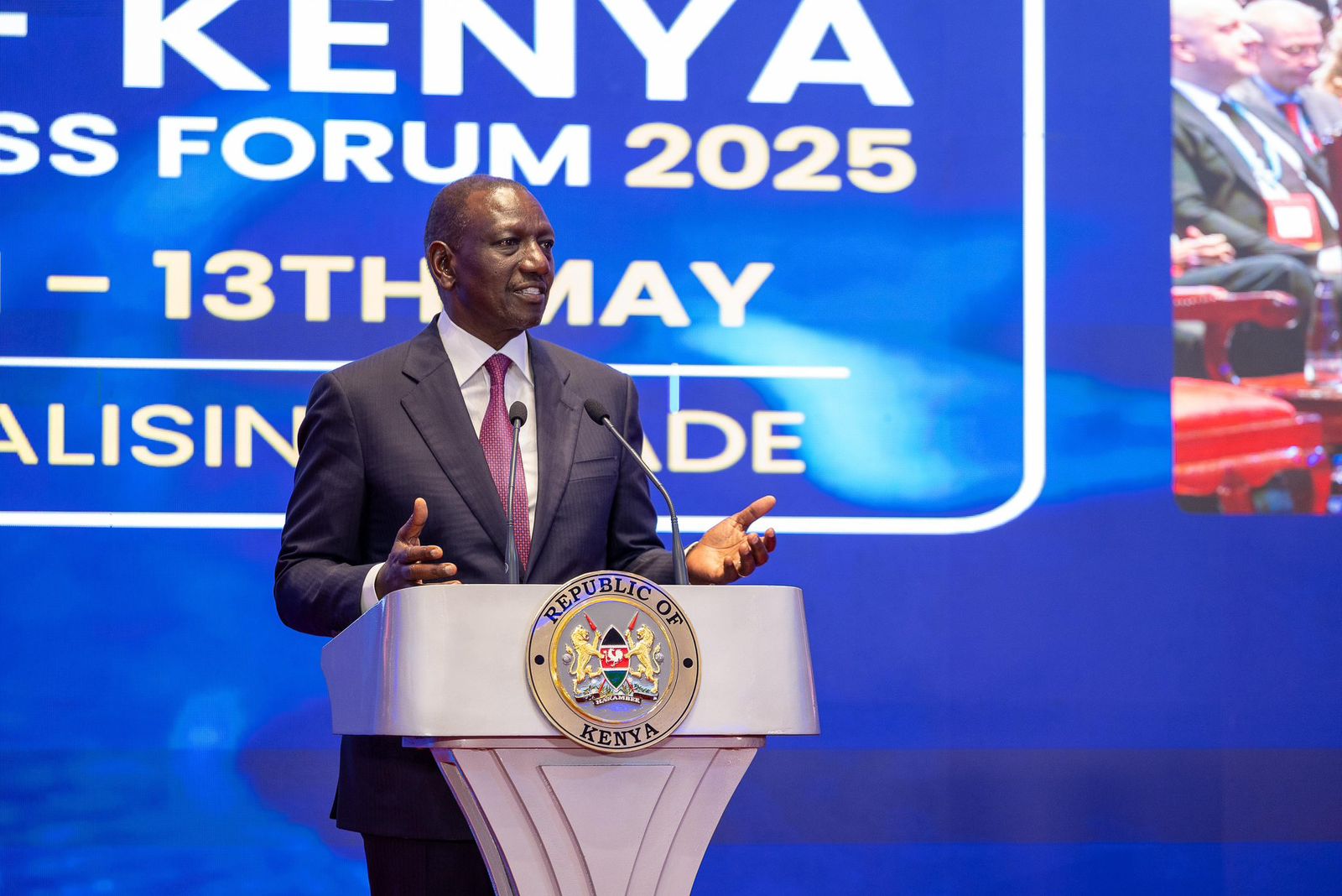 President Ruto assures of Kenya's commitment to implementing pro-trade policies