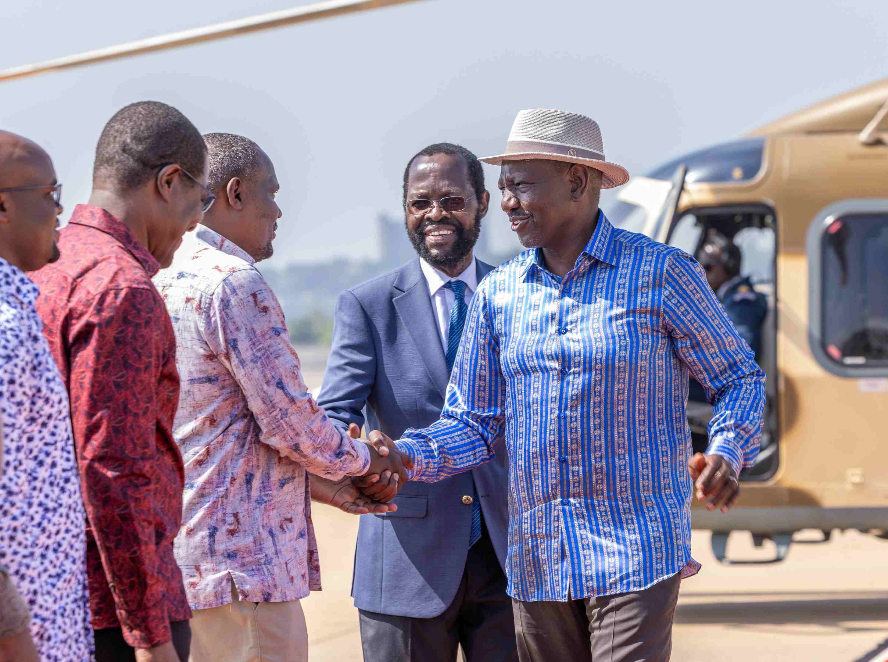 Ruto warns against tribal politics, vows to push development agenda