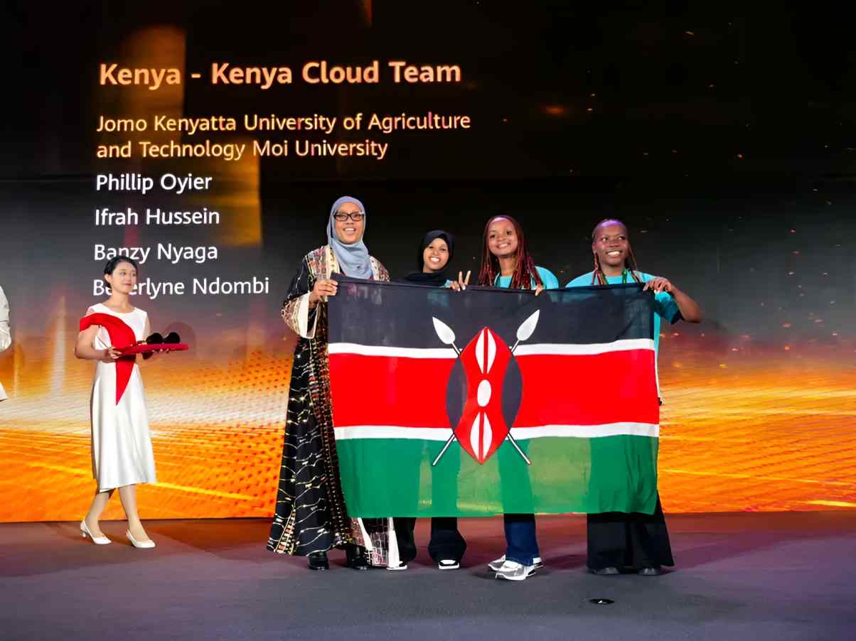 Kenyan students shine at Huawei Global ICT Competition in China