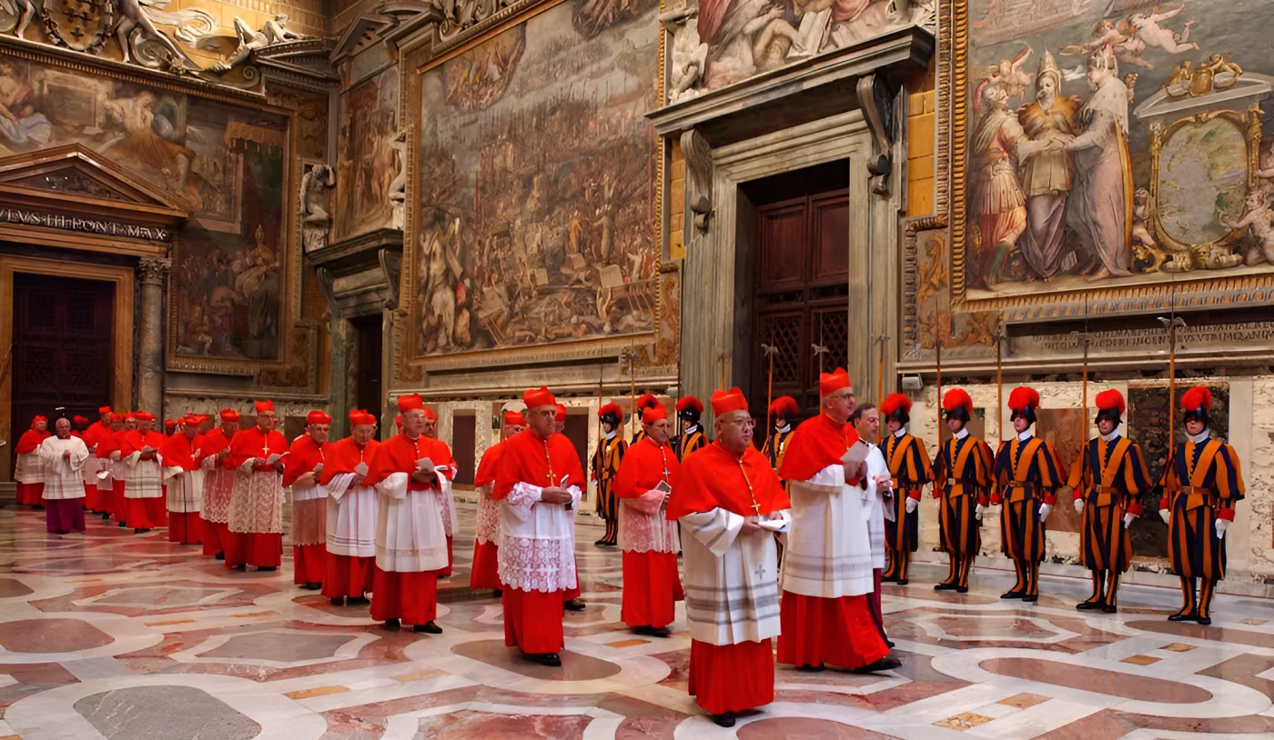 Vatican finalizes sacred space as Cardinals prepare to elect new Pope