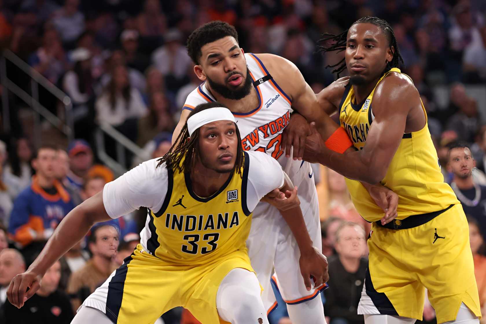 Indiana Pacers trounce New York Knicks to edge closer to NBA final
