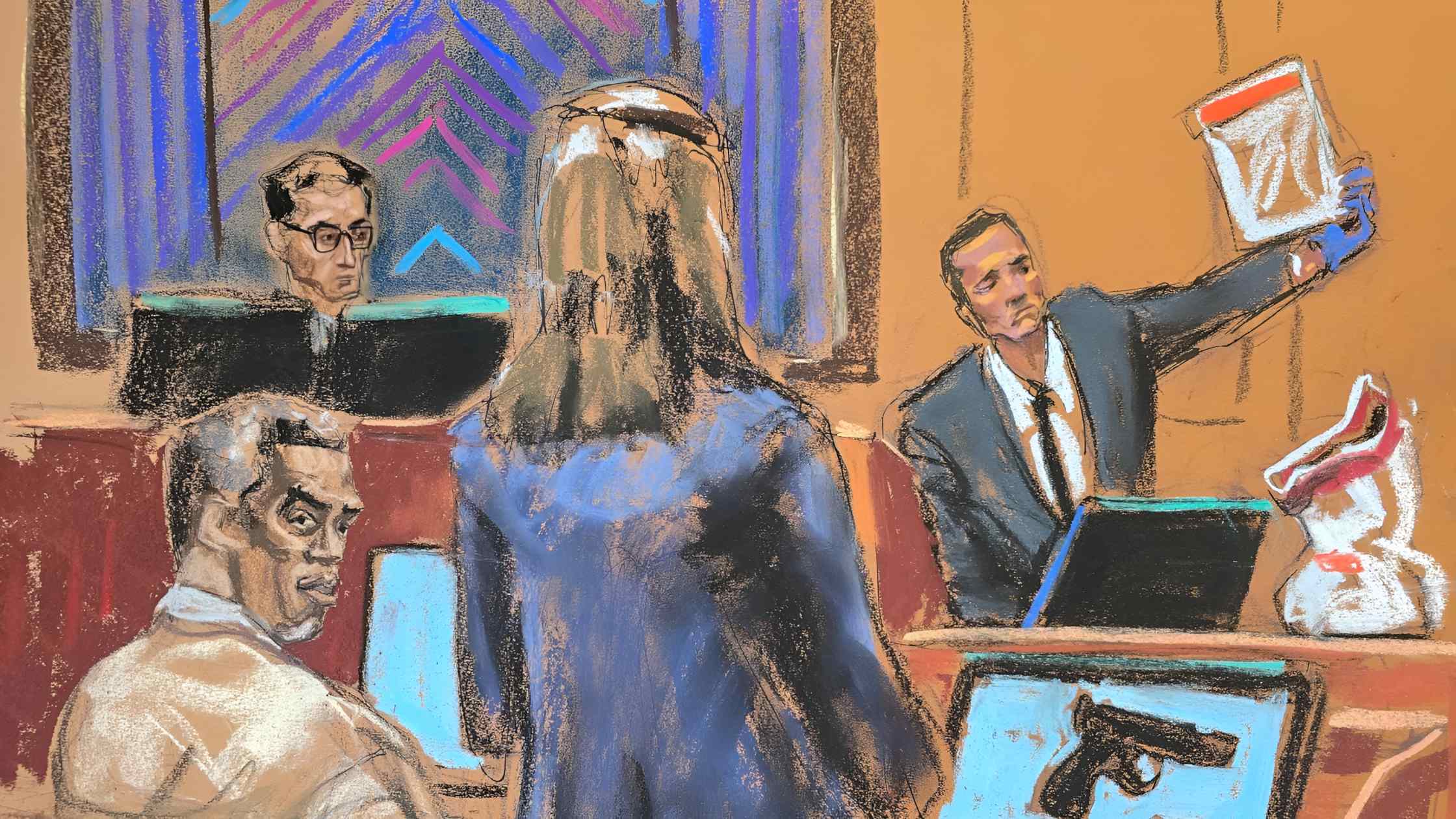 Diddy’s former girlfriend details pressure to take part in ‘hotel nights’