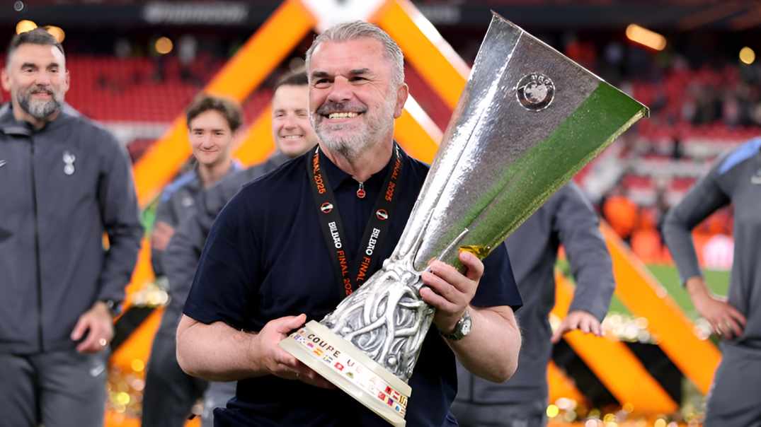 'I don't feel I've completed the job, says Postecoglou after Europa win