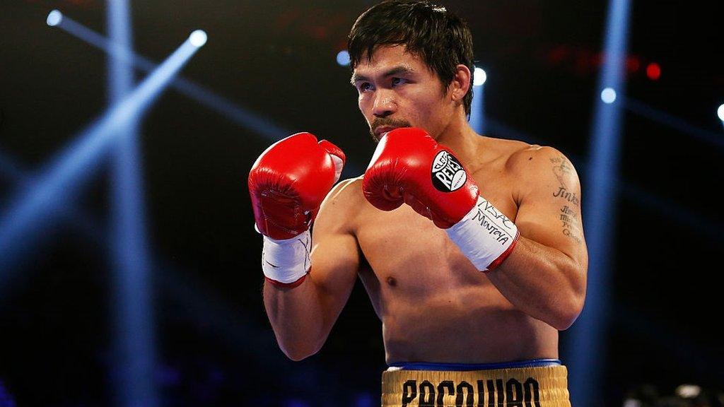 Boxing: Pacquiao returns to the ring Saturday, four years after last bout
