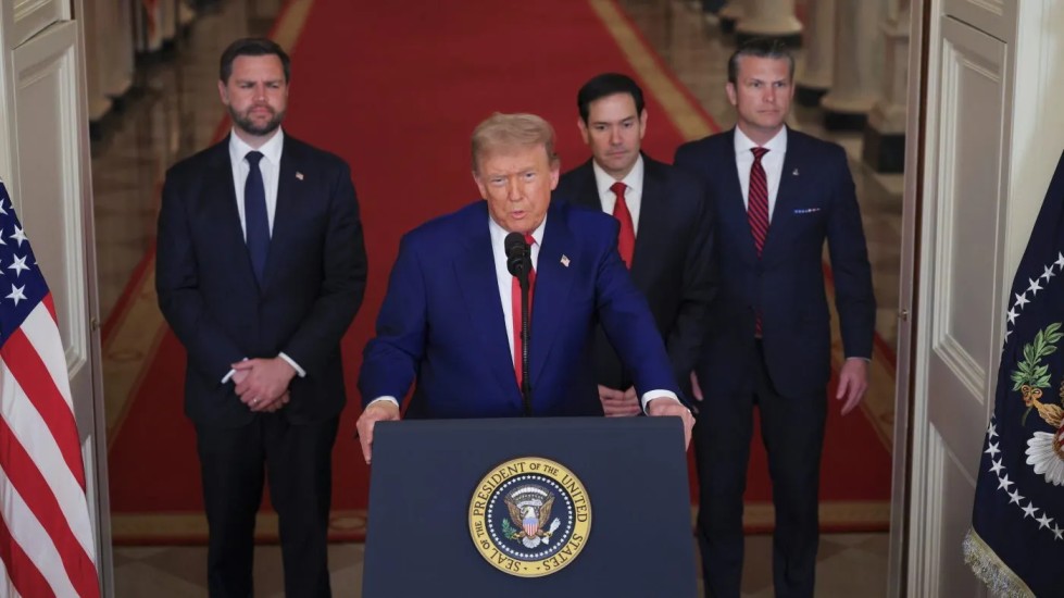 U.S. strikes "crippling blow" to Iran's nuclear program- Trump