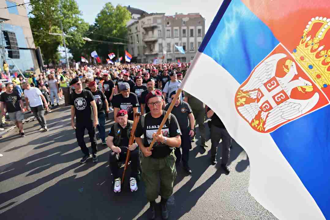 Mass protests rock Belgrade as Serbians demand elections, end to Vucic's rule