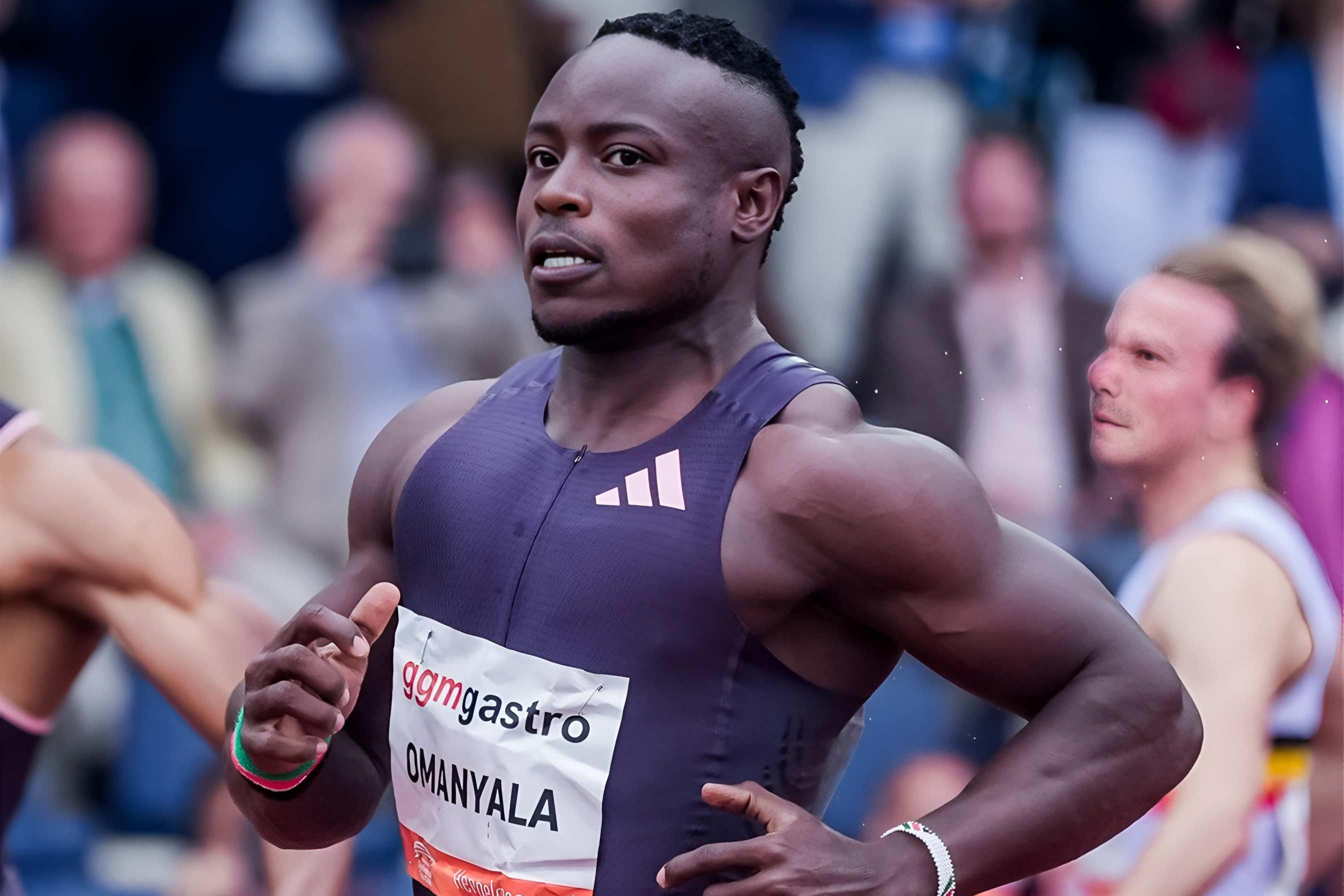 Omanyala once again fails to hit sub-10 second mark in Rome