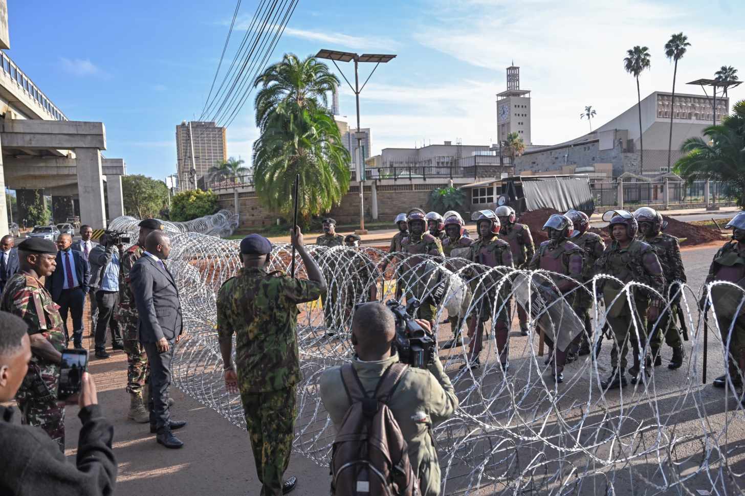LIVE: Security beefed up ahead of June 25 protests