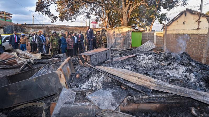 DCI recovers looted items as 25 Kikuyu protest suspects detained