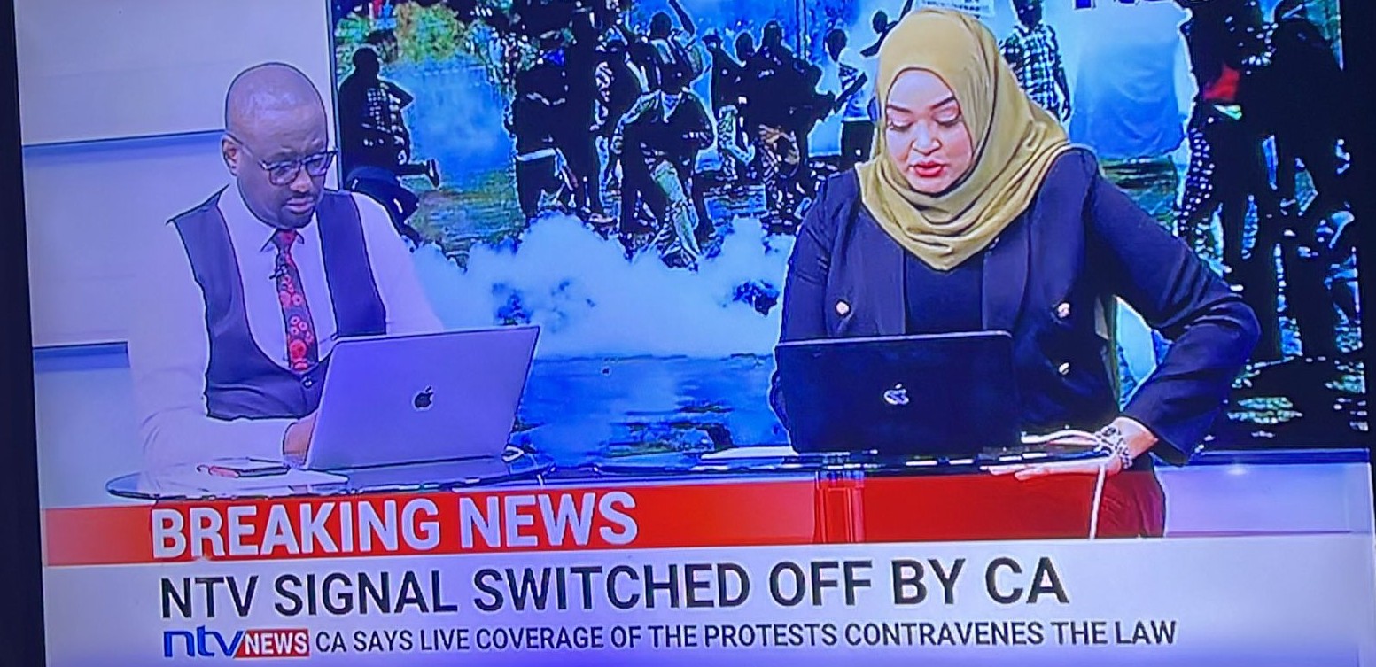 Dramatic clampdown: CA shuts down media signals amid protest coverage row