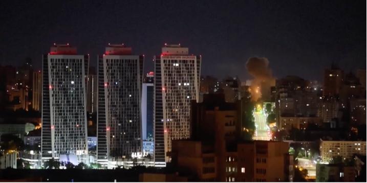 Drones swarm Kyiv in unrelenting night assault