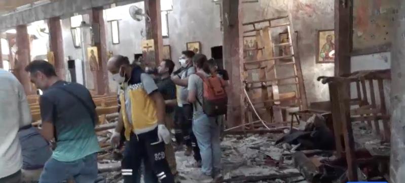 22 killed in Damascus church bombing linked to IS