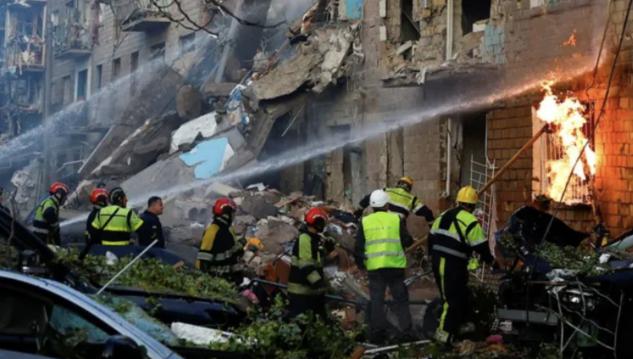 Seven killed in Russian missile and drone attack on Kyiv