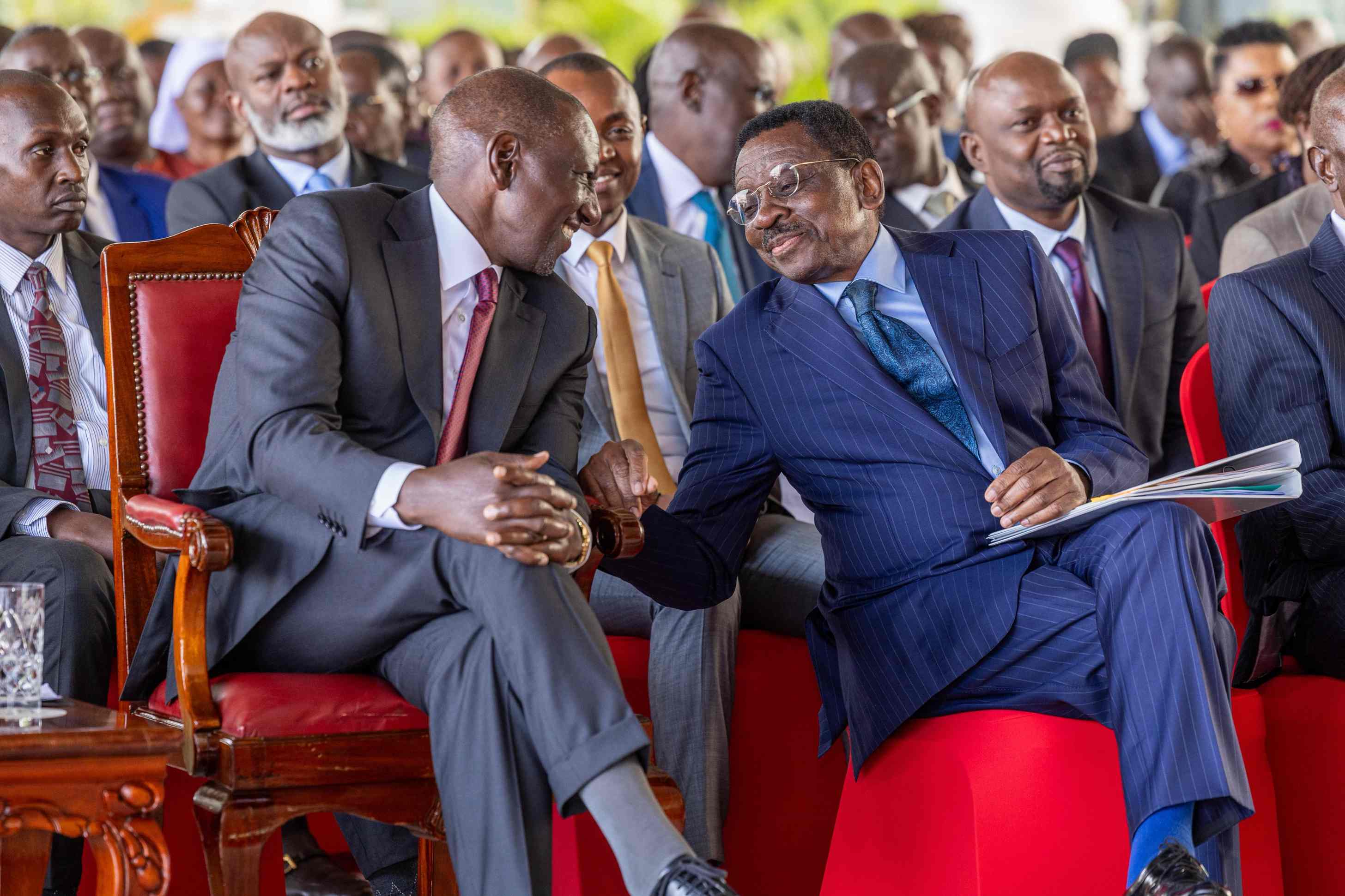 Governor Orengo leads Siaya delegation to State House