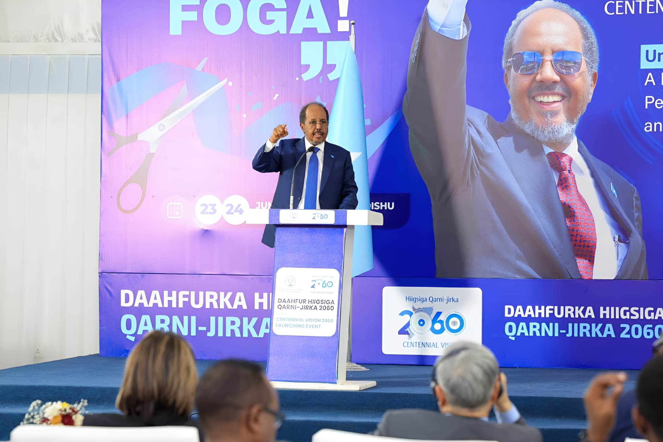 Somalia unveils 'Vision 2060' to transform nation by 100th independence anniversary
