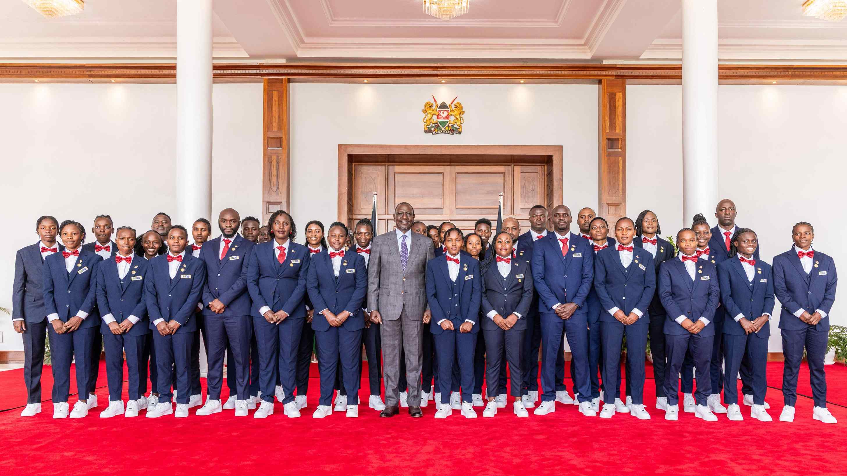 State House visit caps excellent season for Kenya Police football teams
