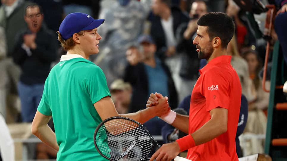 French Open: Djokovic beaten by Sinner, to face Alcaraz in Sunday's final