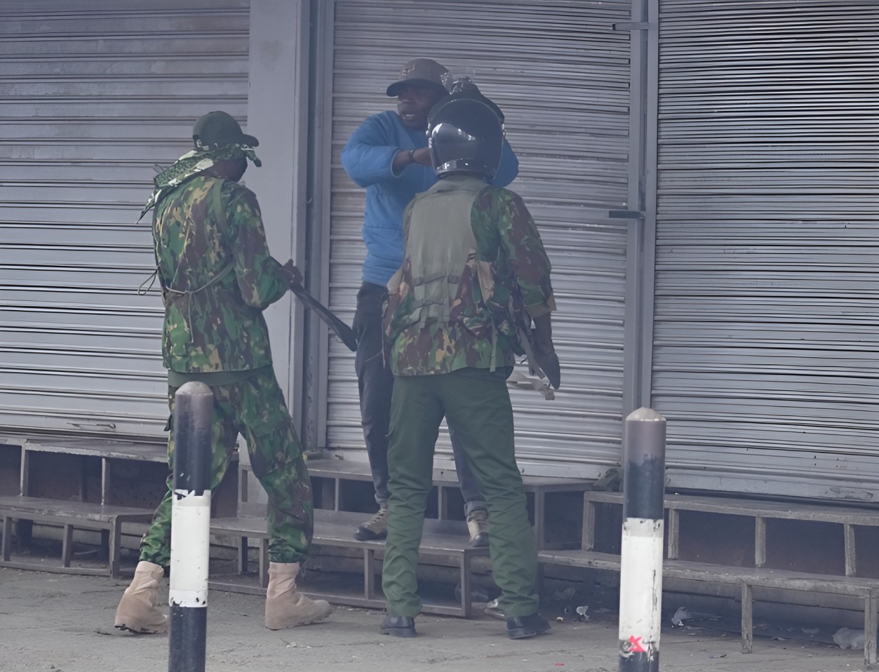 Two officers interdicted over shooting of mask vendor, Boniface Kariuki