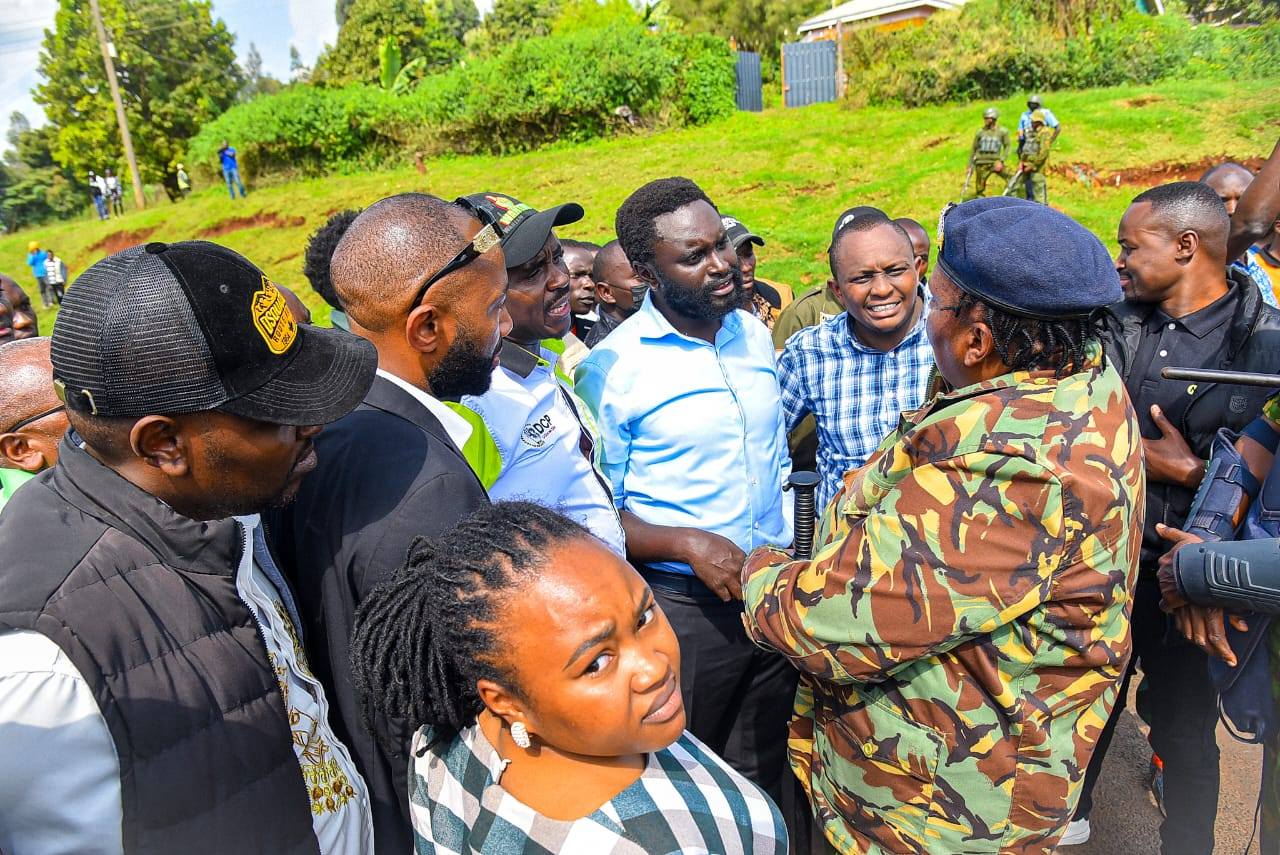 Tension in Subukia as police block DCP leaders after church service