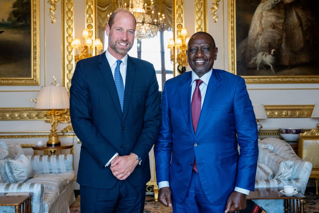 Ruto meets His Royal Highness Prince of Wales