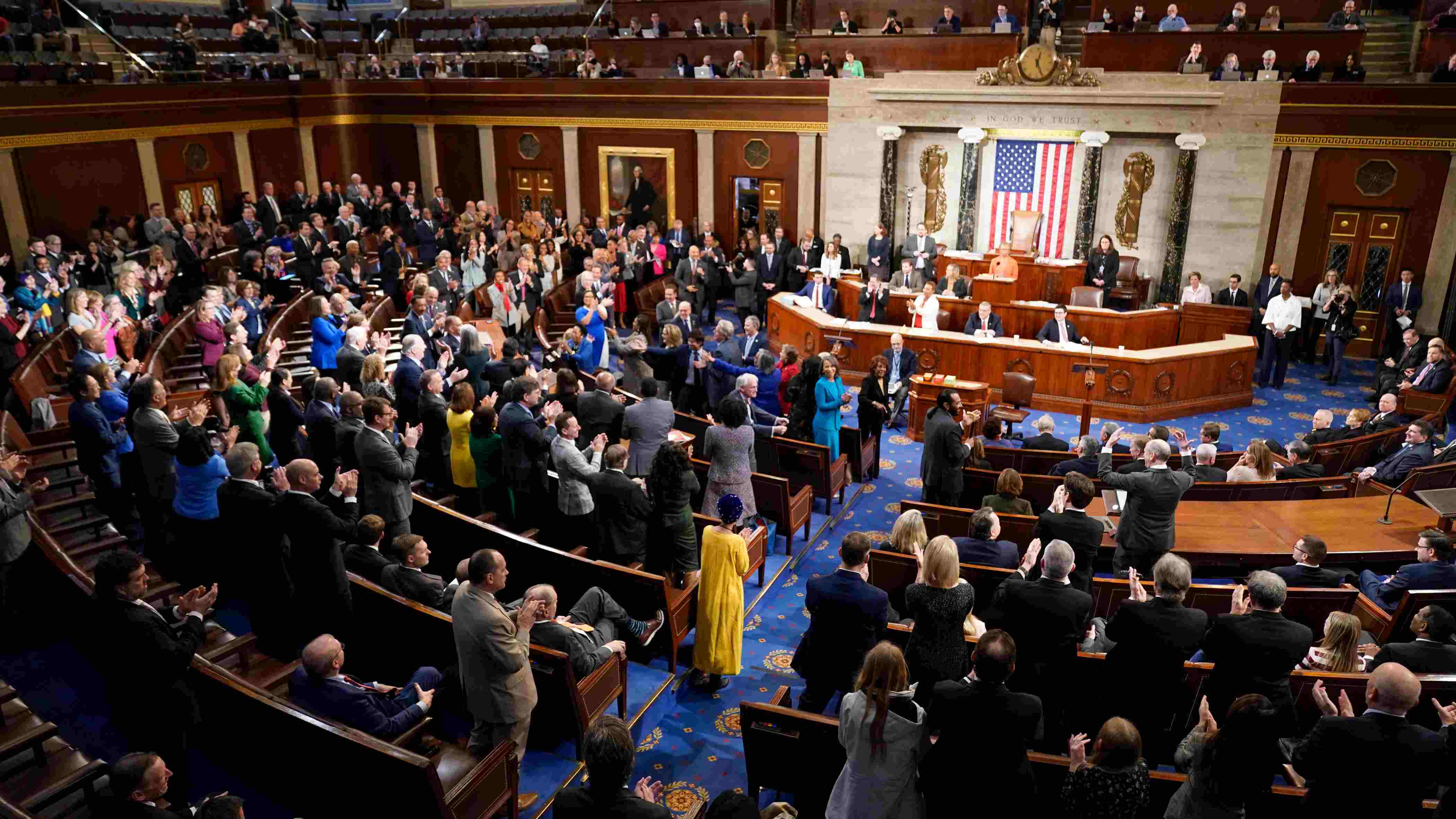 US Congress approves $9bn spending cuts after heated debate over Epstein files