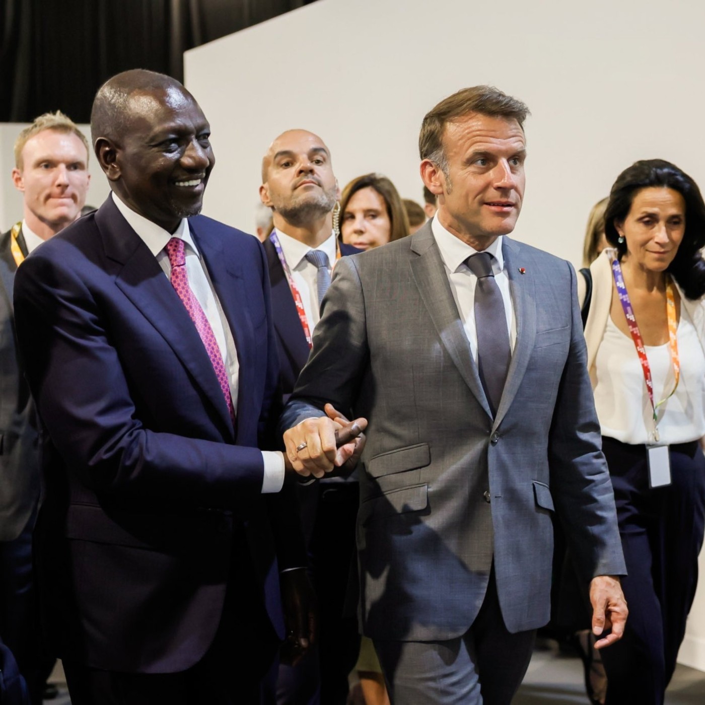 Macron: France and Kenya united on development and climate agenda