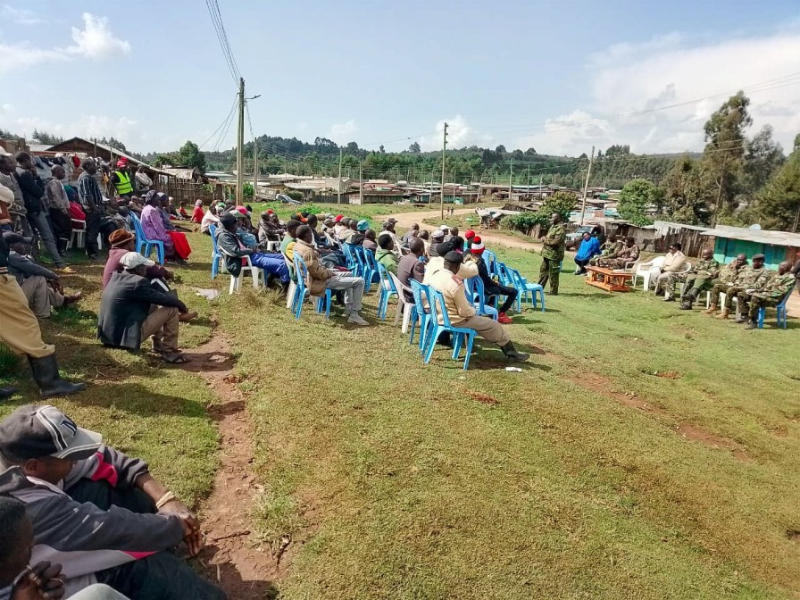 Police intensify peacebuilding in Kuresoi North amid rising tensions