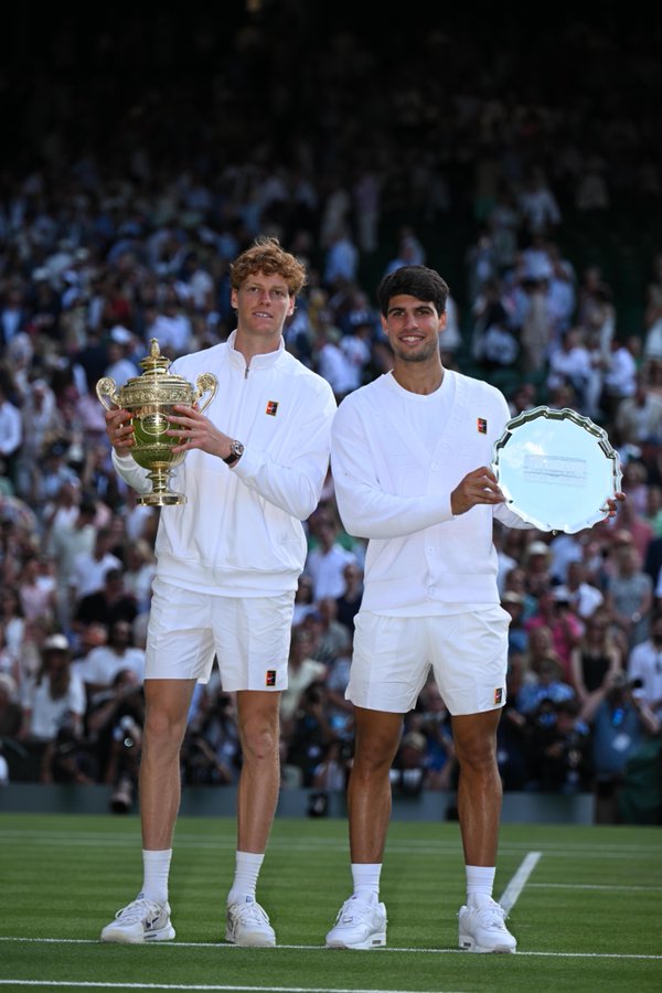 Dominant Sinner dreams of a trophy filled future following maiden Wimbledon success