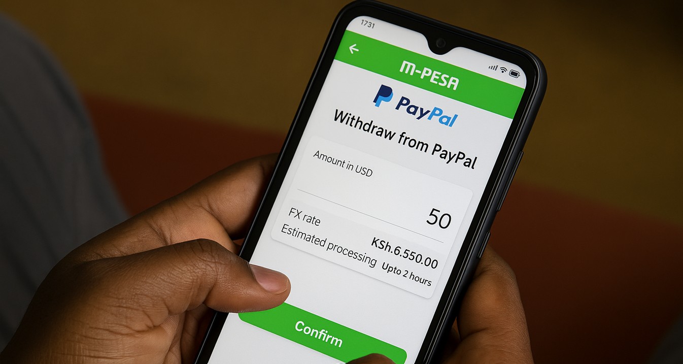 Safaricom adds direct PayPal withdrawal feature to M-Pesa App