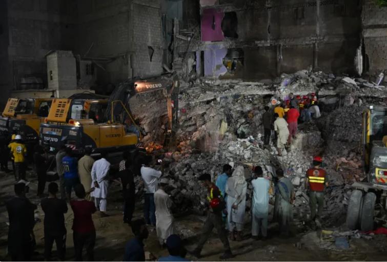 Rescue operation ends in Karachi as 27 bodies recovered from collapsed building