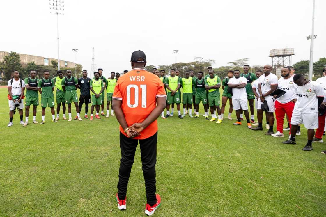 CHAN: President William Ruto inspects Kasarani, visits Harambee Stars squad