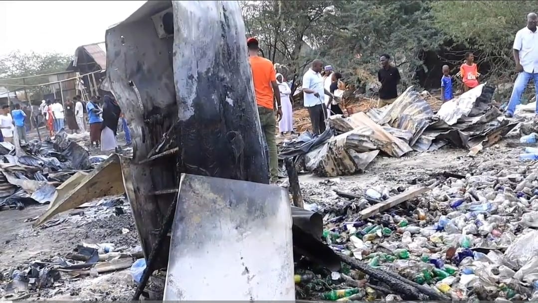 Fire devastates market at Ifo Refugee Camp, leaving traders in despair