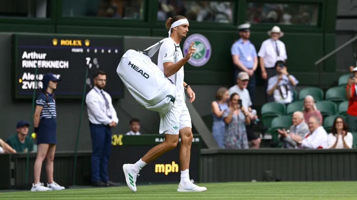 Wimbledon: Shocked Zverev considers therapy following early exit