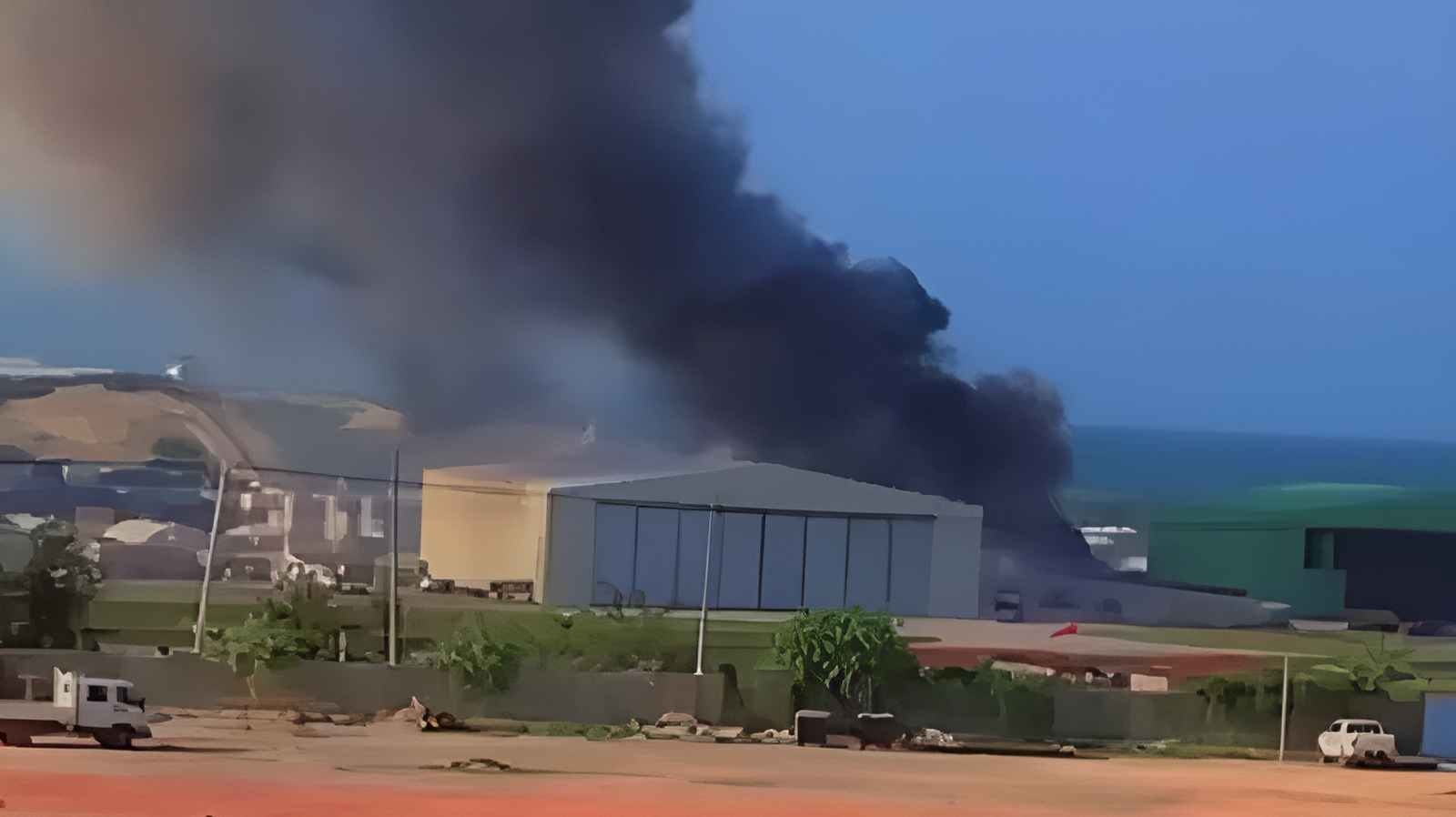 Eight onboard as helicopter crashes near Aden Adde Airport in Mogadishu