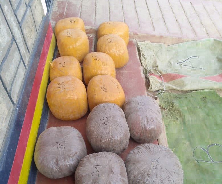 Narcotics worth nearly sh. 1.8 million seized in Samburu after tip-off