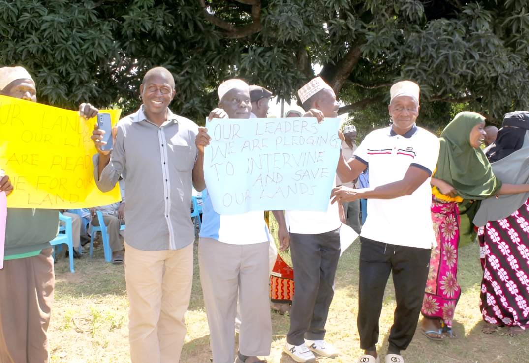 Over 800 families in Kwale fear eviction amid ongoing land grabbing
