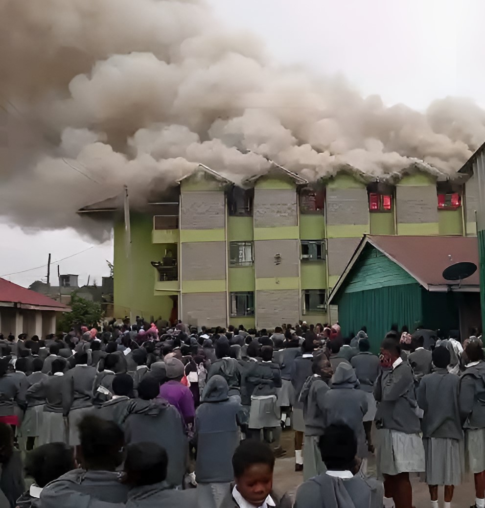 Fire razes dormitory at Embakasi Girls’ Secondary School
