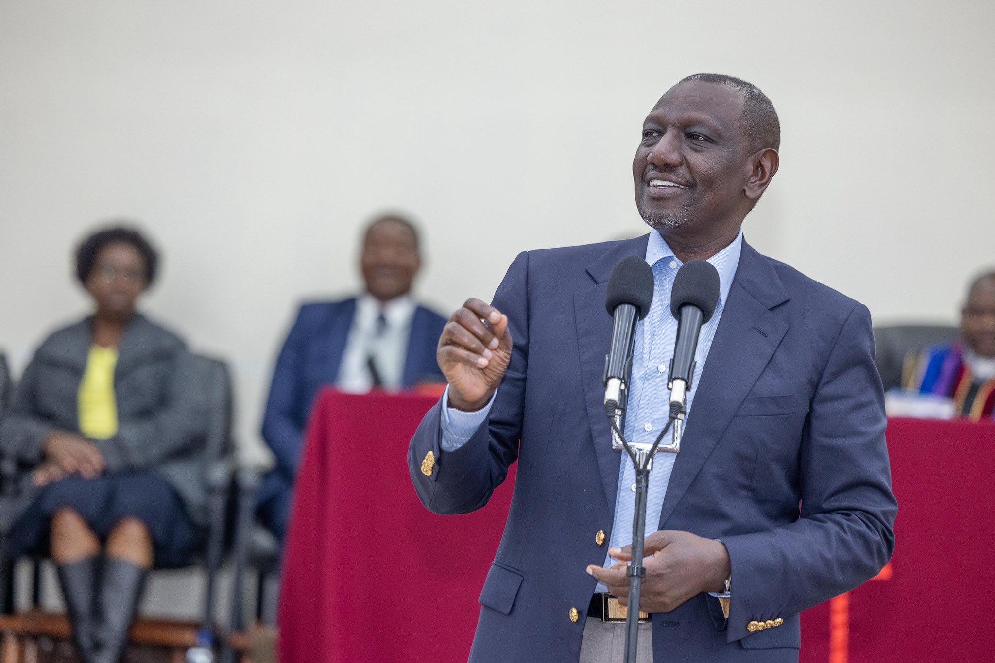 Sign hospital equipment pact, Ruto tells Governor Wamatangi