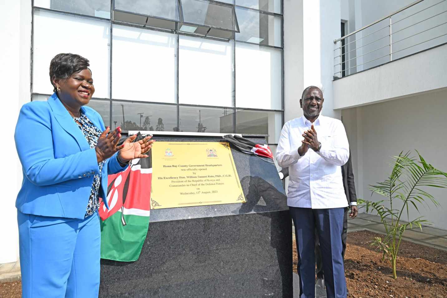 Ruto praises Governor Wanga’s visionary leadership in transforming Homa Bay