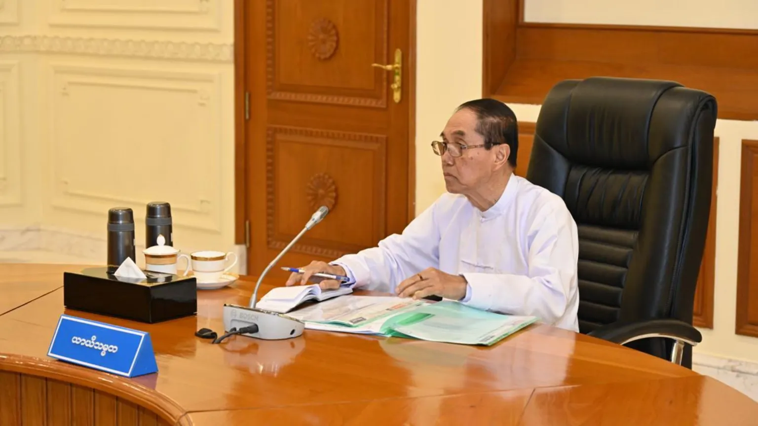 Myanmar President Myint Swe dies at 74 after long illness