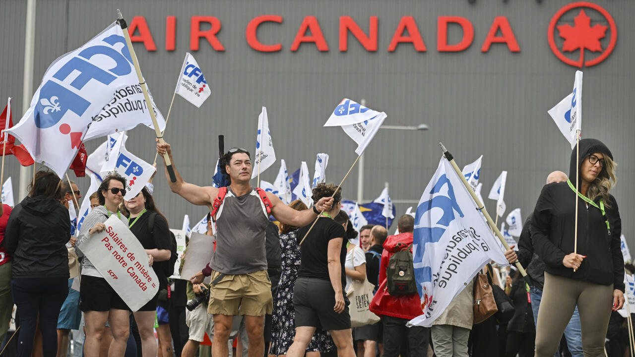 Air Canada flight attendants defy order to end strike