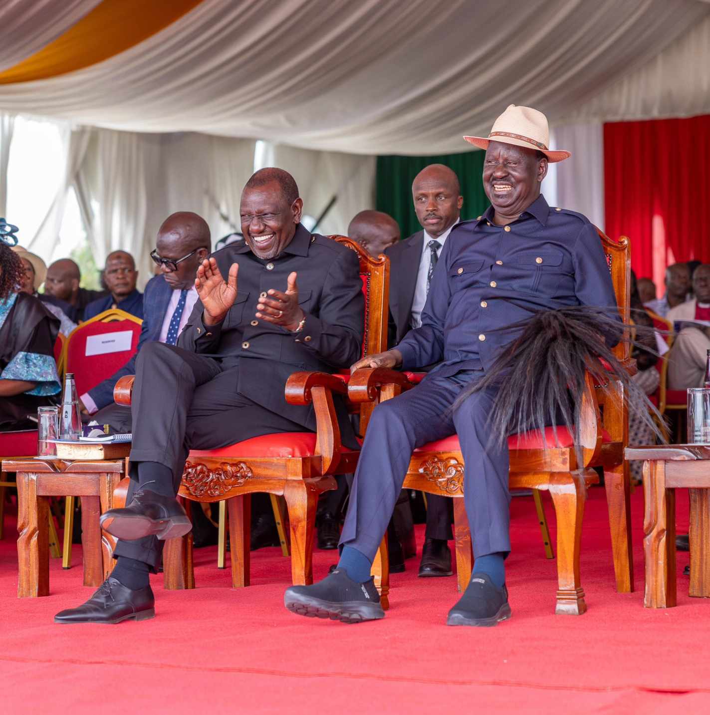 Ruto, Raila to co-chair joint parliamentary meeting on Monday