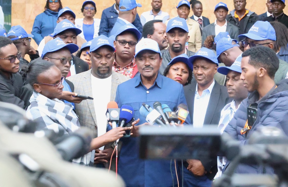 Kalonzo unveils Wiper Patriotic Front in major youth-focused rebrand