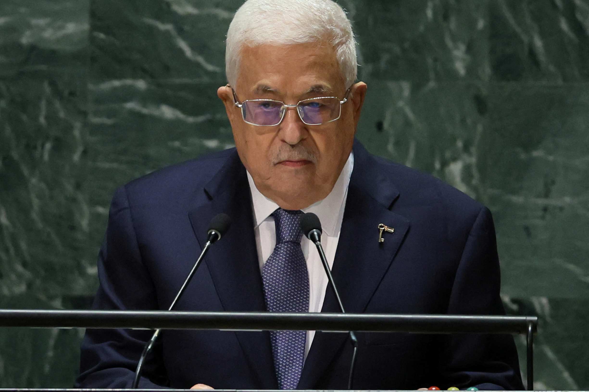 US blocks Abbas, 80 Palestinian officials from UN meeting