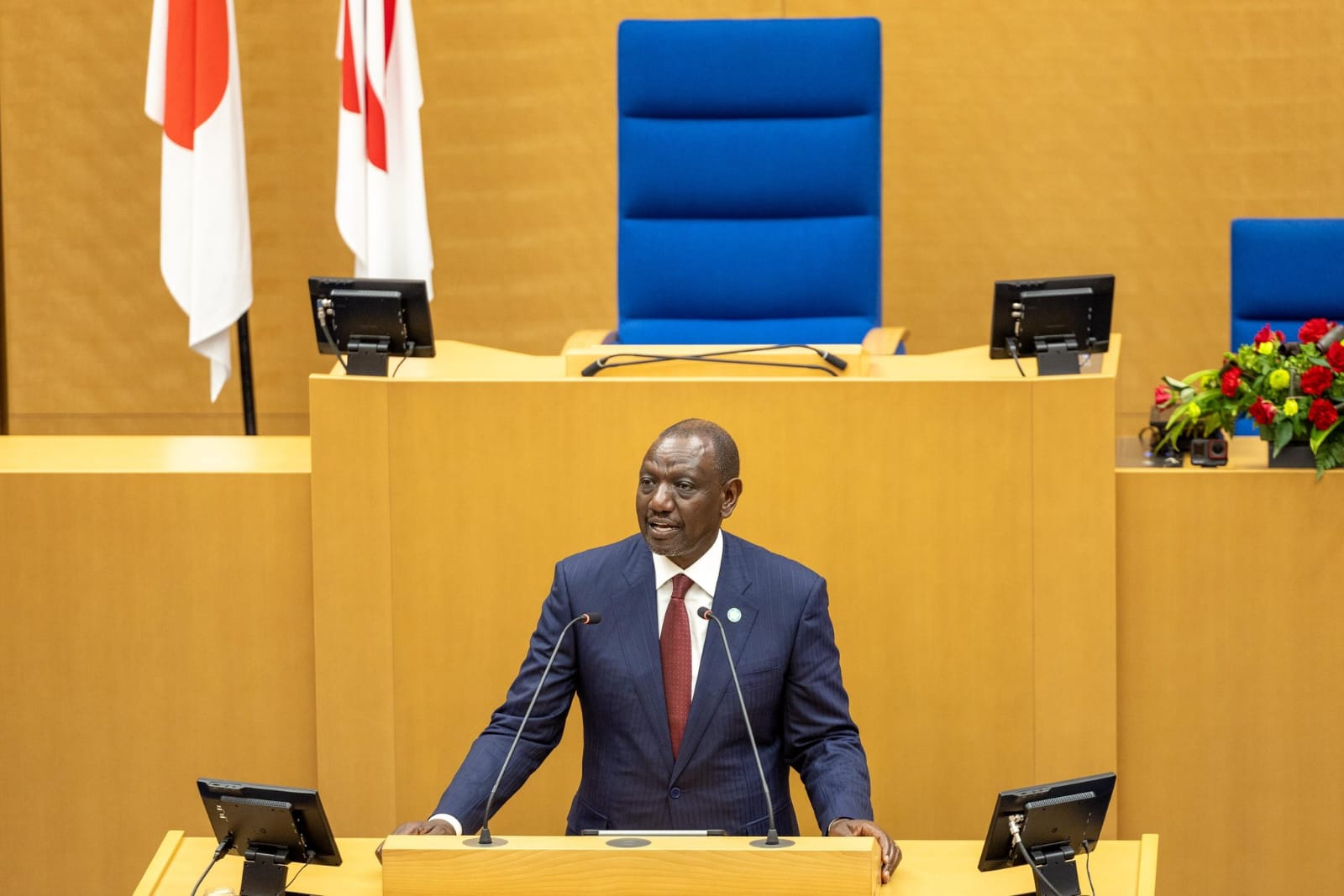 Ruto receives standing ovation in Yokohama, calls for global cooperation