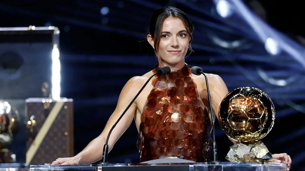 Spain's Aitana Bonmati wins Ballon d'Or Feminin, third year in succession