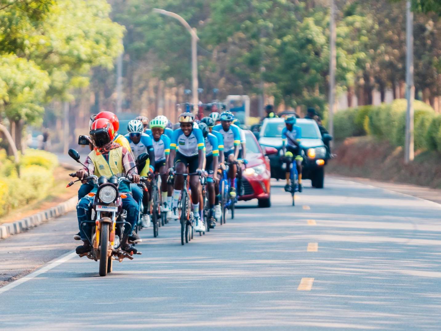 All riders at Road World cycling Championships in Rwanda to wear trackers