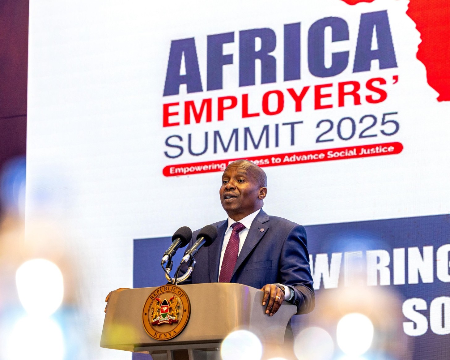 Let youth define workplace future, Kindiki tells employers